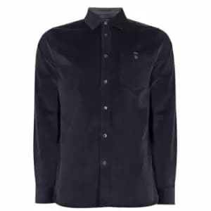 Ted Baker Cord Shirt Mens - Blue