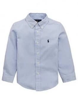 Ralph Lauren Boys Custom Fit Classic Oxford Shirt - Blue, Size 10 Years