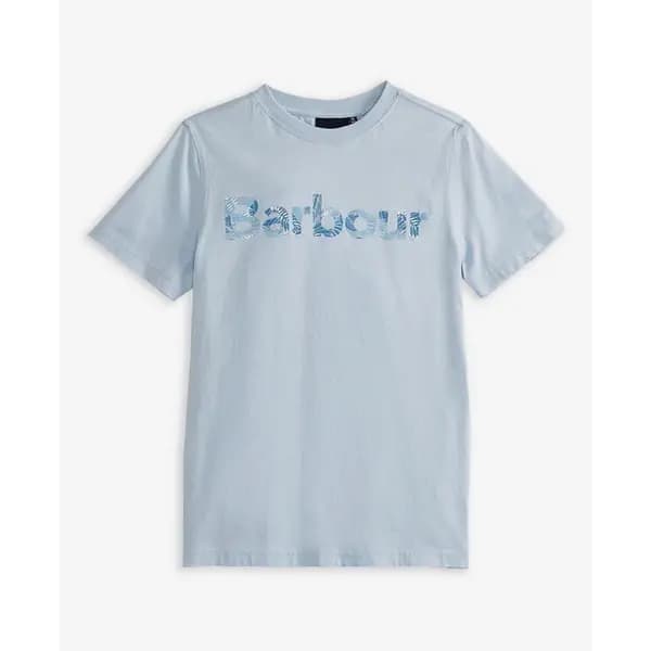 Barbour Boys' Cornwall T-Shirt - Blue 7 - 8 Years