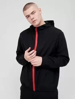 HUGO Brenon Lightweight Jacket - Black Size XL Men