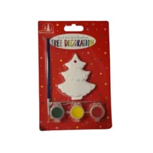 PAINT YOUR OWN CHRISTMAS DECORATION SET
