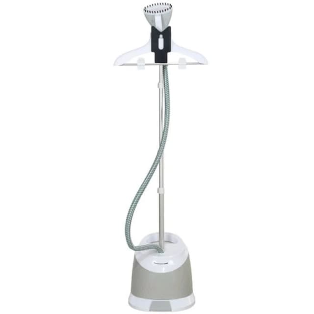 HOMCOM Clothes Steamer, Garment Steamer Clothing Wrinkle Remover, Grey Light Grey