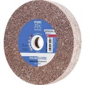 PFERD 44691061 HORSE POLINOX Compact grinding wheel 150 x 25.4mm Corundum A coarse Hard design 150 mm