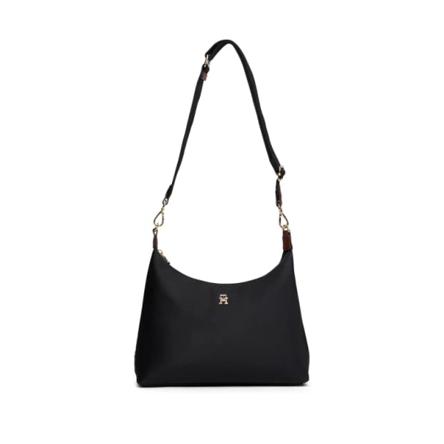 Tommy Hilfiger Womens Popette Shoulder Bags Black female One Size
