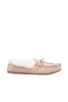 Suede Emily Moccasin Slippers