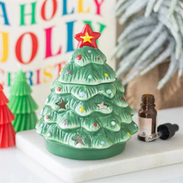 Something Different Nostalgic Christmas Tree Oil Burner