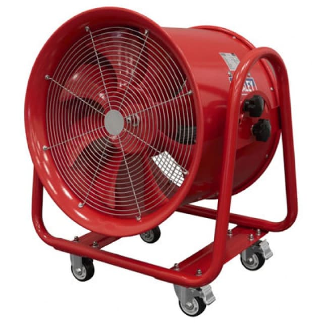 Sealey Portable High Volume Air Ventilator on Wheels VEN500 Diameter: 500mm