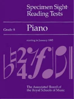 Specimen Sight-Reading Test for Piano Paperback
