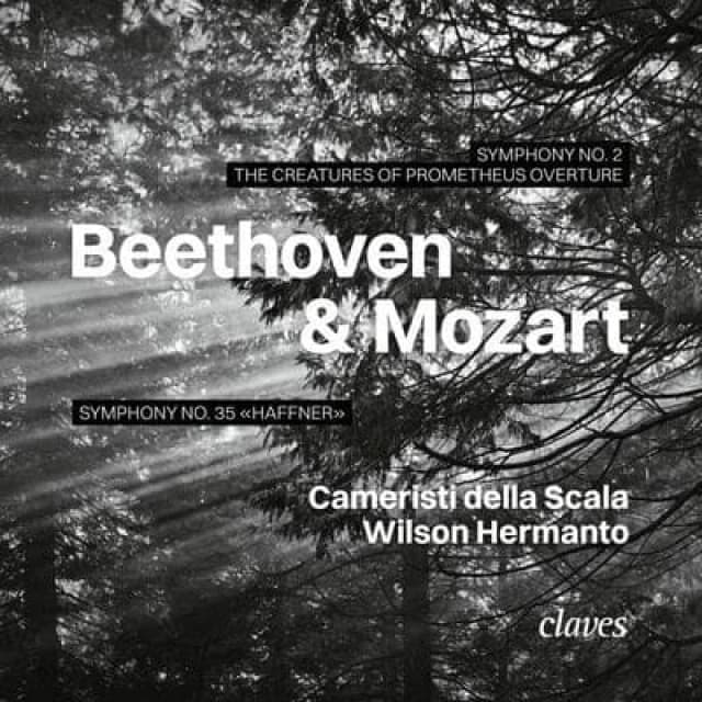 Beethoven & Mozart: Symphony No. 2/... CD / Album