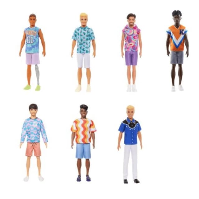 Barbie Ken Fashionistas - Assorted - None None One Size