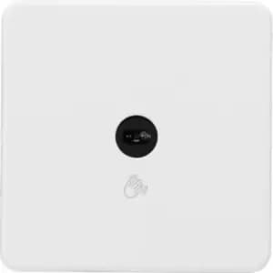 MLA Knightsbridge 230V 1G 1-Way Touchless Switch Matt White - SFTS1MW