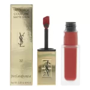 Yves Saint Laurent Tatouage Couture Matte Lip Stain 6ml - 32 Feel Me Thrilling