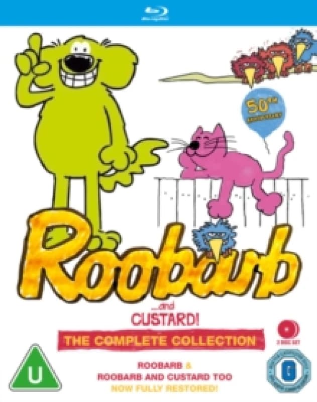 Roobarb and Custard: The Complete Collection Bluray 5060952891625