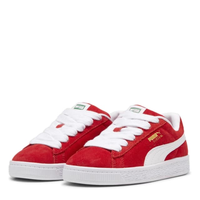 Puma Suede Xl Ps Low Top Trainers Infants - Red Red C10