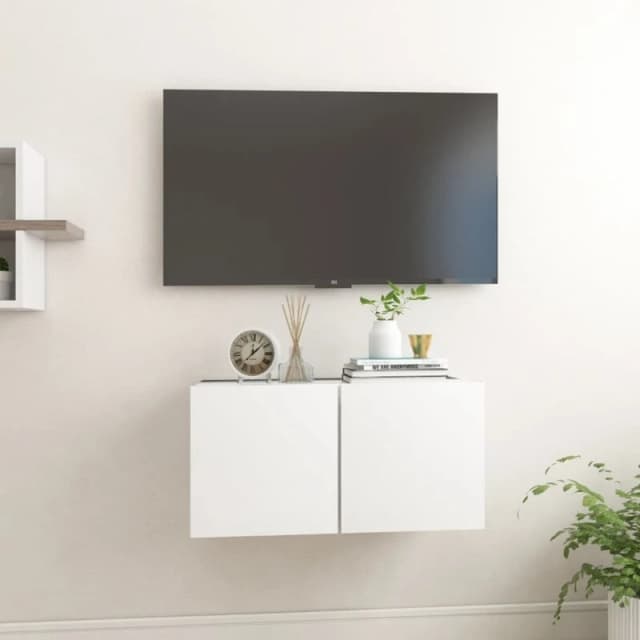 VIDAXL Hanging tv Cabinet White 60x30x30cm Vidaxl 8720286587508