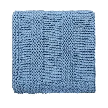 Katie Piper Be Still Chunky Throw - Blue