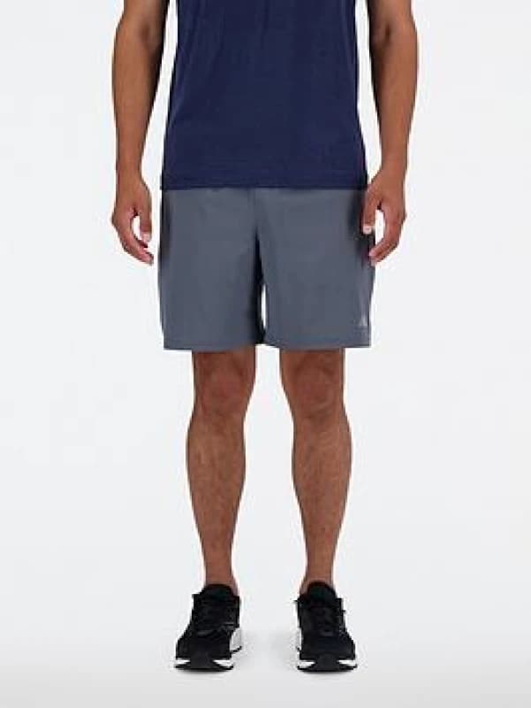 New Balance Mens Performance Running Shorts - Grey Male 2XL