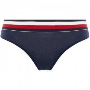 Tommy Bodywear Signature Stripe Bikini - Navy