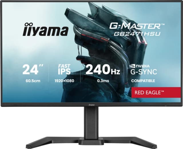 iiyama G-MASTER GB2471HSU-B1 computer monitor 60.5cm (23.8") 192