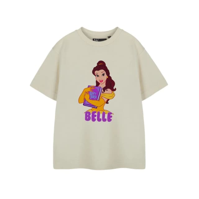 Disney Short Sleeved T-Shirt Beige female