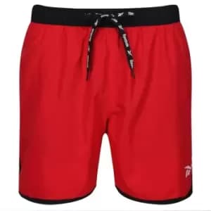 Reebok Yate Swim Shorts Mens - Red