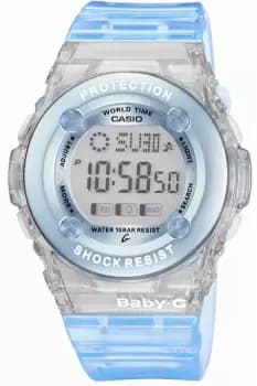Ladies Casio Baby-G Alarm Chronograph Watch BG-1302-2ER