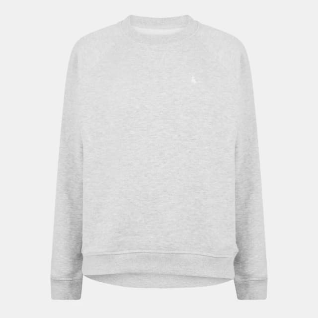 Jack Wills Astbury Raglan Crew Sweatshirt - Grey Grey 4
