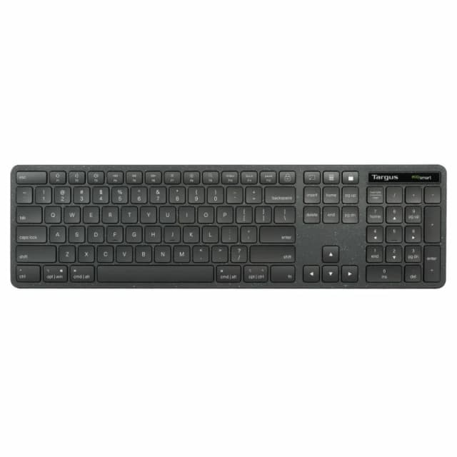 Targus EcoSmart AKB874NO keyboard Universal USB QWERTY Nordic Black