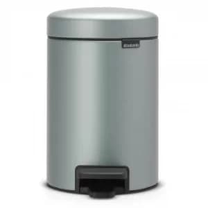 Brabantia newIcon Pedal Bin 3 Litre Metallic Mint