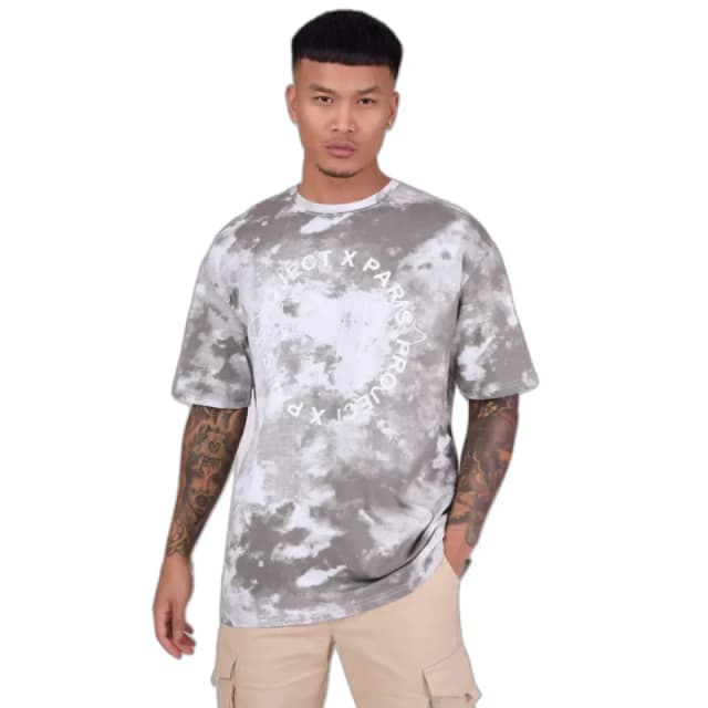 Project X Paris Oversized T-Shirt Project X Paris Tie And Dye Gris Male XS