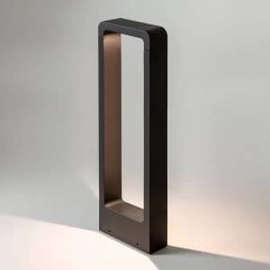 Outdoor LED Bollard Textured Black IP54