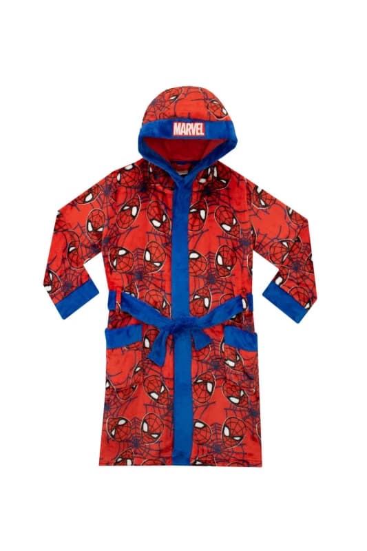 Marvel Spiderman Dressing Gown Red unisex