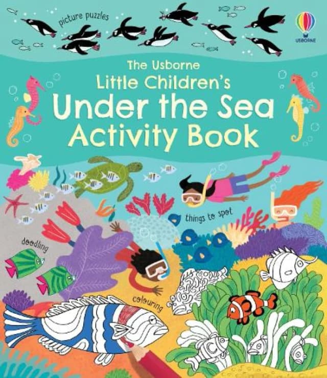 Rebecca Gilpin Little Children's Under the Sea Activity Book Multi unisex