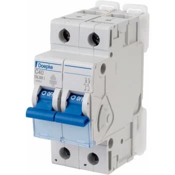 IC40/2 40Amp 2 Pole MCB C Curve - Doepke