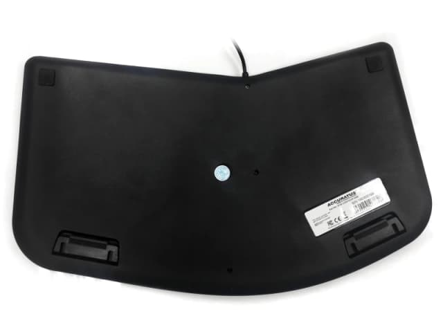 Accuratus Accuratus KYB-CONTOUR-UBK keyboard Universal USB QWERTY UK English Black KYB-CONTOUR-UBK