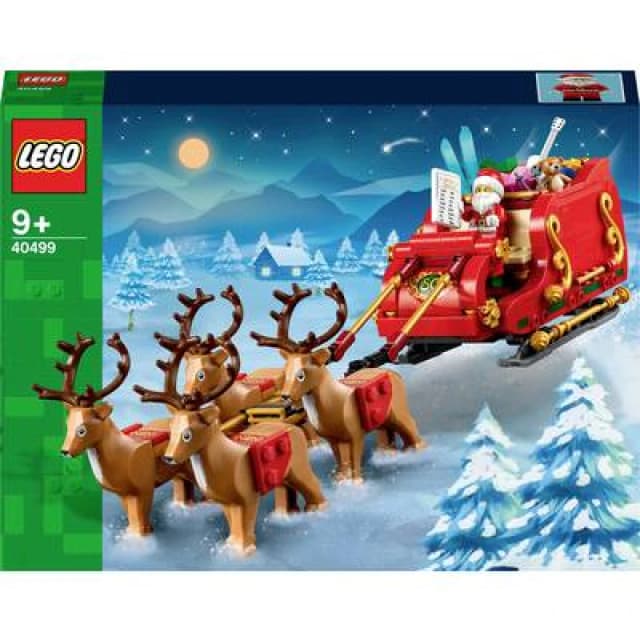 LEGO LEGO Iconic Santa's Sleigh Christmas Building Toy 40499
