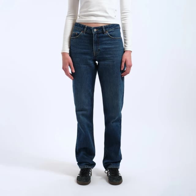Dr Denim Arch - Straight Leg Jeans Bay Dark Used female 27 L30