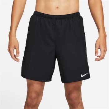 Nike Challenger Mens 2-in-1 Running Shorts - Black