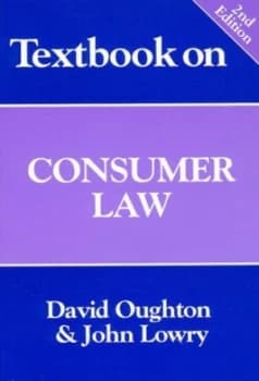 Textbook on Consumer Law by David Oughton Paperback