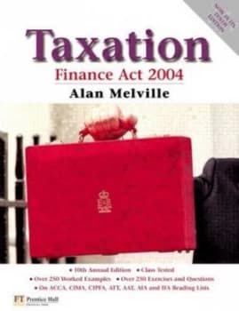 Taxation by Alan Melville Paperback