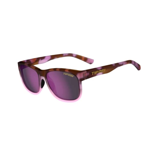 Tifosi Swank XL Single Lens Sunglasses Pink Tortoise unisex One Size