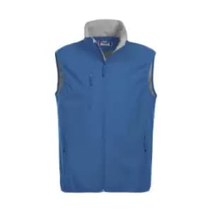 Clique Mens Basic Softshell Gilet (XS) (Royal Blue)