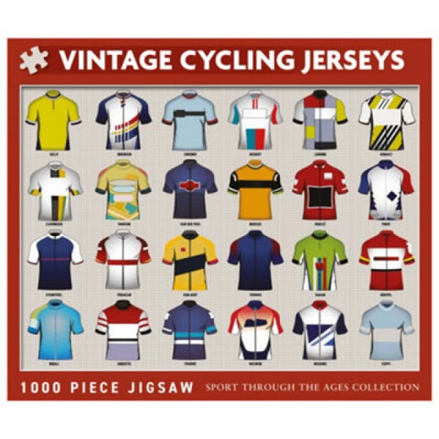 Coach House Partners Vintage Cycling Jerseys 1000 Piece Jigsaw