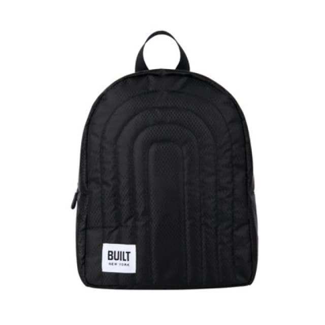 BUILT New York Puffer Rucksack Cool Bag Black unisex
