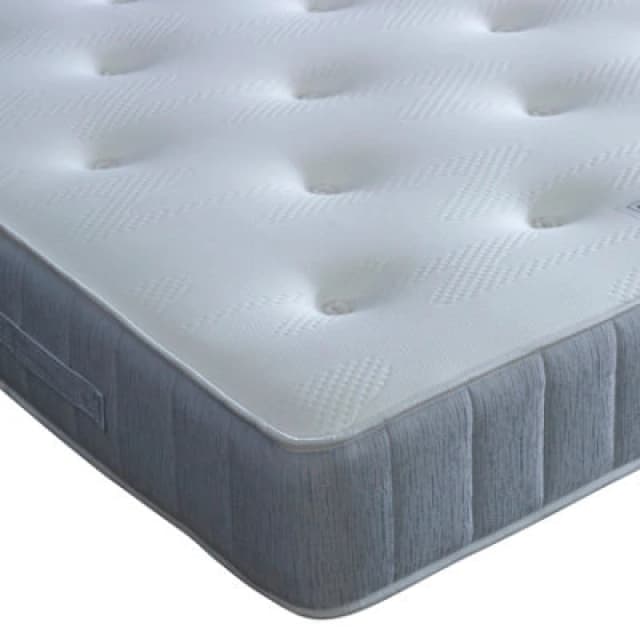 Bedmaster Bedmaster Pearl Contour Memory Foam Mattress in Light Blue Size: Small Double Light Blue Small Double Unisex 0764283932891
