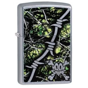 Zippo Moon Shine Camo Toxic Street Chrome Finish Windproof Lighter