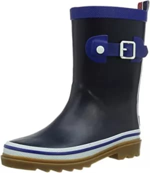 Tommy Hilfiger Toddlers Rain Boots - Blue - UK 8.5 Toddler