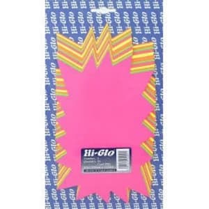 Hi-Glo Blitz (Pack of 32) 9" x 6"