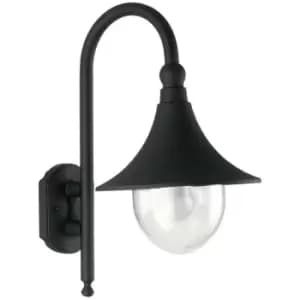 Fan Europe PAVIA Outdoor Dome Wall Light Black, IP44 26x48x34cm