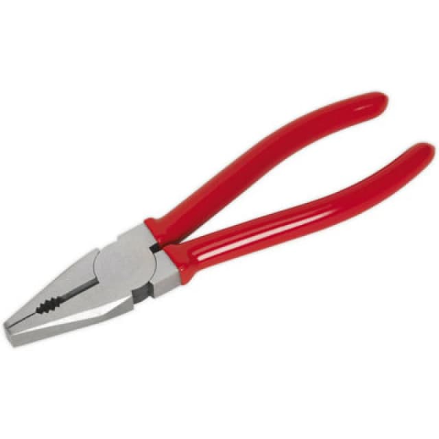 Loops 200mm Combination Pliers - Drop Forged Steel - 30mm Jaw Capacity - Serrated Jaws Metallics